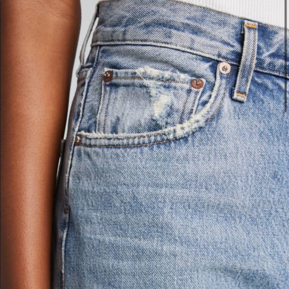 NEW! AGOLDE 90's Crop Mr Loose Straight Jeans - Picture 5 of 6